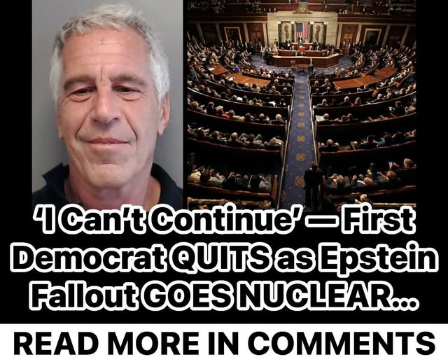 FINISHED: First Democrat Steps Down Amid Fallout From Latest Release of J…