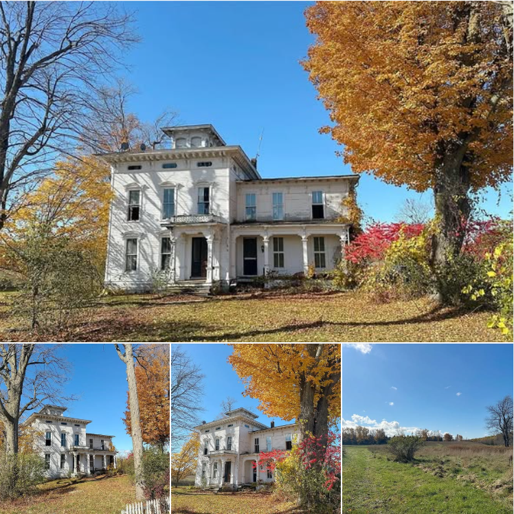 Sprawling Colonial Home in Adams Center with Endless Potential